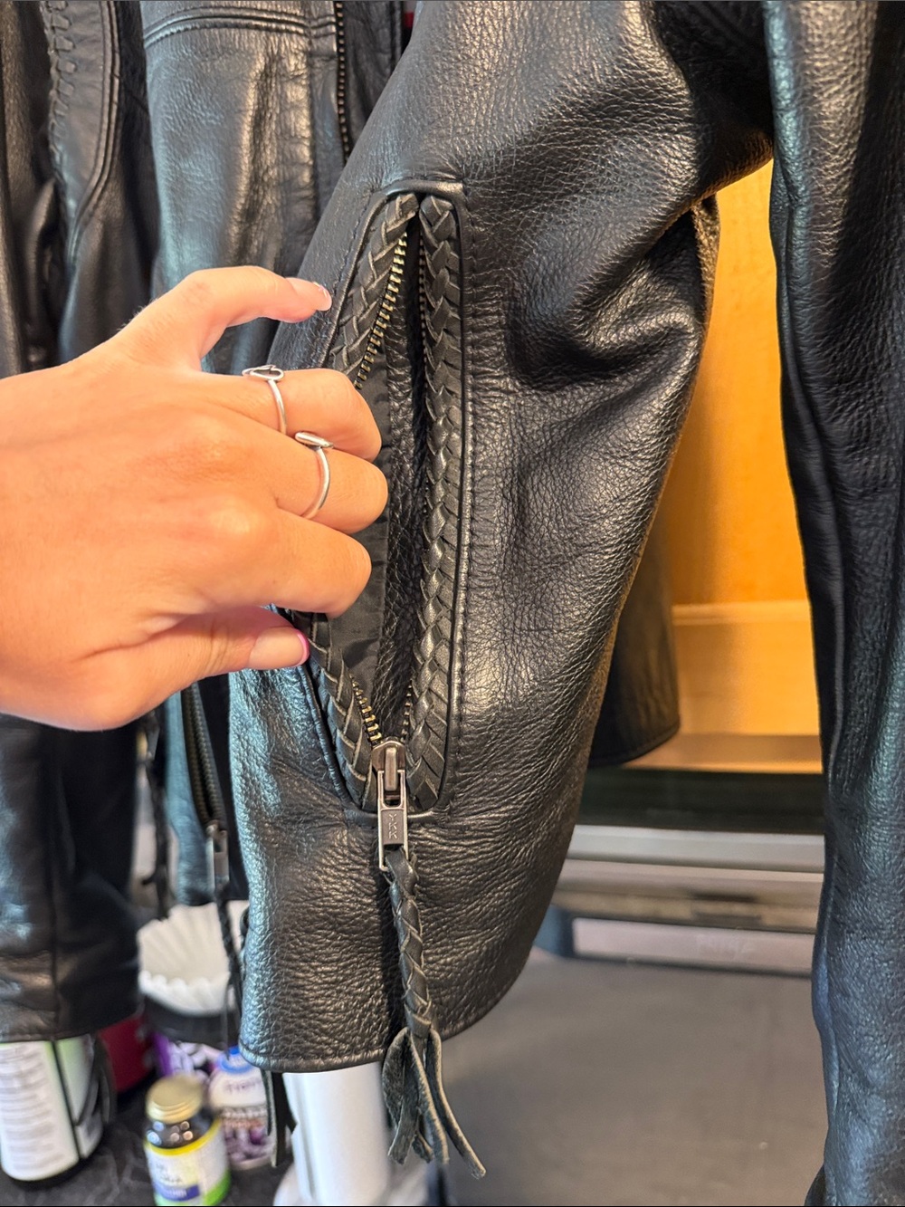 Harley Davidson Women’s Leather Jacket size L - Picture 7 of 11
